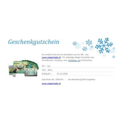 Magic Geschenkgutschein