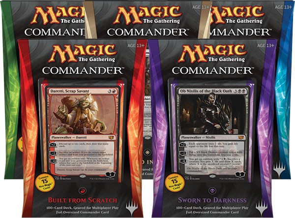 Commander 2014: Alle 5 Decks -E-