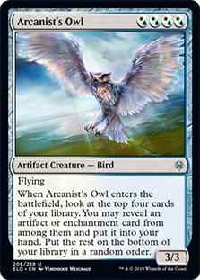 Arcanist's Owl -E-