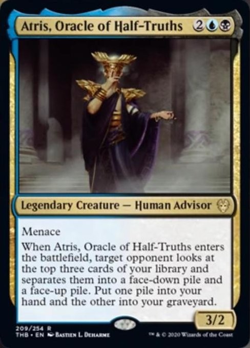 Atris, Oracle of Half-Truths -E-