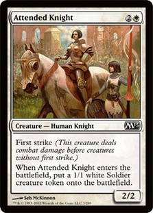 Attended Knight Foil -E-
