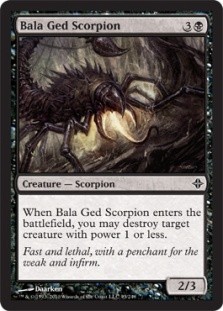 Bala Ged Scorpion Foil -E-