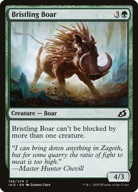 Bristling Boar -E-