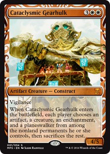 Cataclysmic Gearhulk Foil -E-