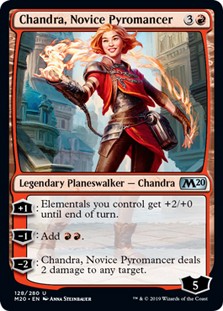 Chandra, Novice Pyromancer -E-
