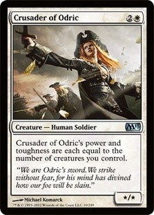 Crusader of Odric Foil -E-