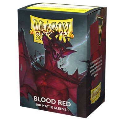 Dragon Shield Sleeves Matte Blood Red Rot 100 Stk