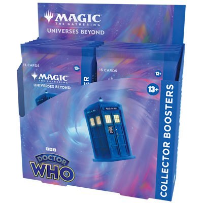 Doctor Who Collector Booster Display -E-