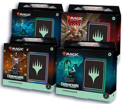 Duskmourn Commander Decks Set -E-