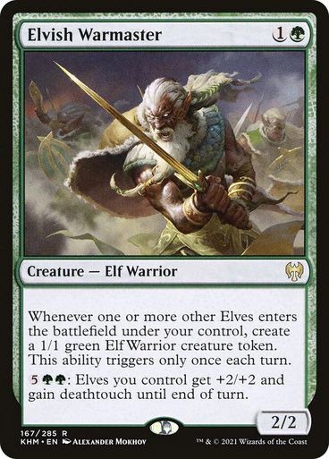 Elvish Warmaster -E-