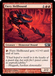Fiery Hellhound Foil -E-