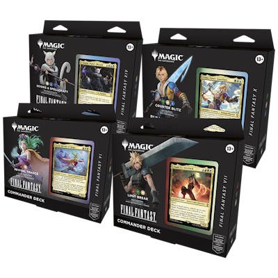MtG Final Fantasy Commander Deck Set -D-