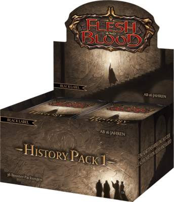 Flesh and Blood - History Pack 1 Display -D-