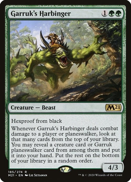 Garruk's Harbinger -E-