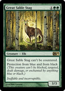 Great Sable Stag Foil -E-