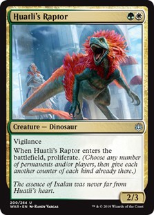 Huatli's Raptor -E-