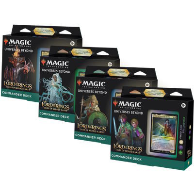 The Lord of the Rings Commander Decks Set -E-