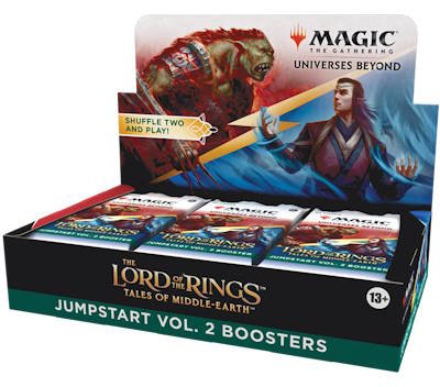 The Lord of the Rings Jumpstart Vol. 2 Booster Display -E-