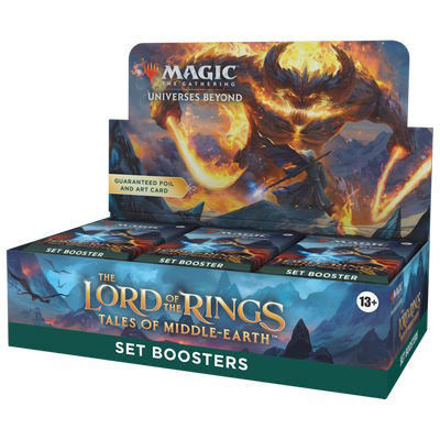 The Lord of the Rings Set Booster Display -D-