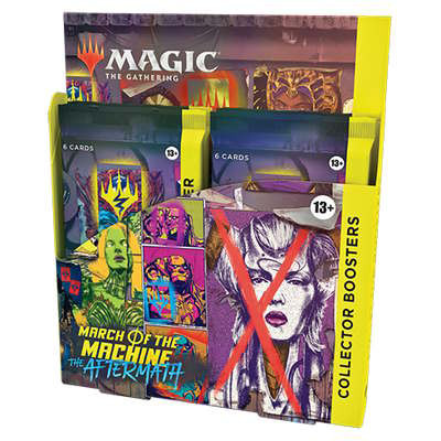 March of the Machine Aftermath Collector Booster Display -E-