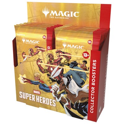 Marvel Super Heroes Collector Booster Display -D-
