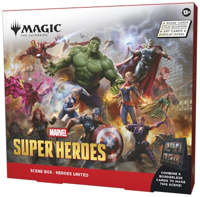Marvel Super Heroes Scene Box Set -E-