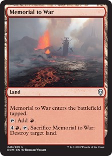 Memorial to War -E-