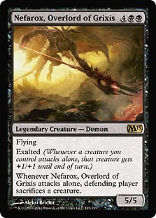 Nefarox, Overlord of Grixis Foil -E-