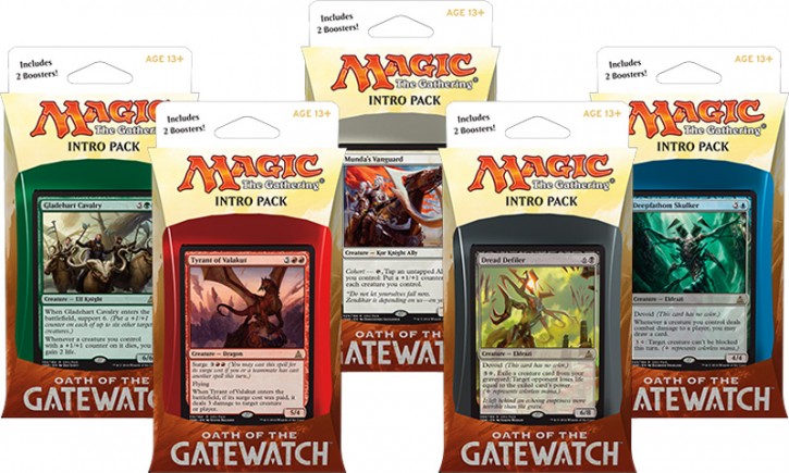 Oath of the Gatewatch: Alle 5 Intro Packs -D-