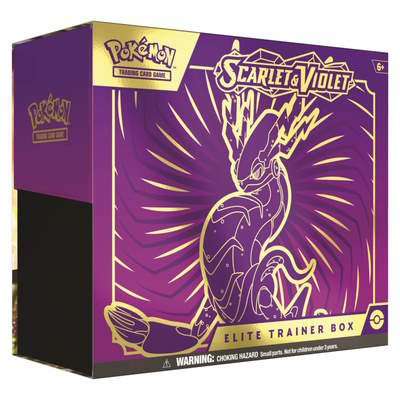 Pokemon Scarlet & Violet Elite Trainer Box -E-