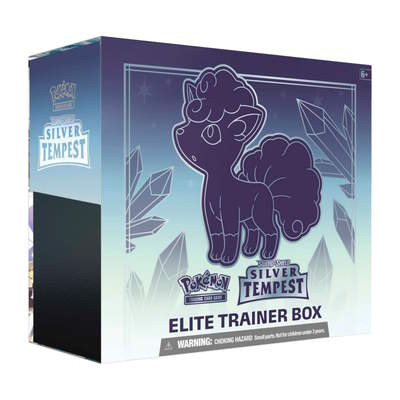 Pokemon Sword & Shield Silver Tempest Trainer Box -E-