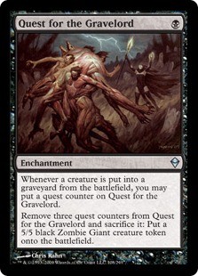 Quest for the Gravelord Foil -E-