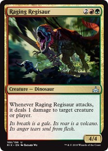 Raging Regisaur -E-