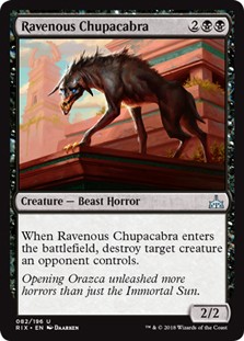 Ravenous Chupacabra -E-