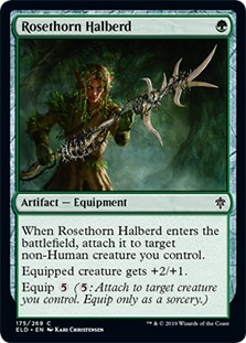 Rosethorn Halberd -E-