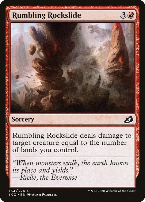 Rumbling Rockslide -E-