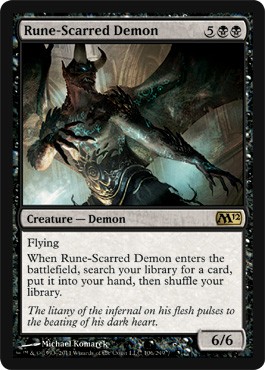 Rune-Scarred Demon -E-