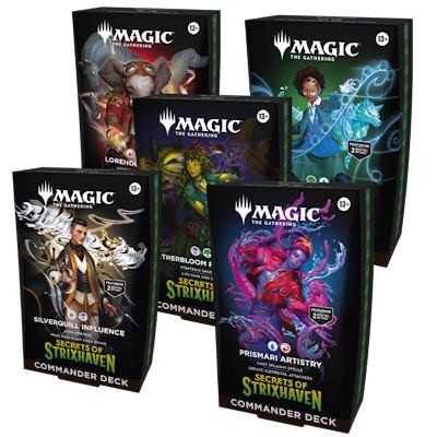 Secrets of Strixhaven Commander Deck Set -D-