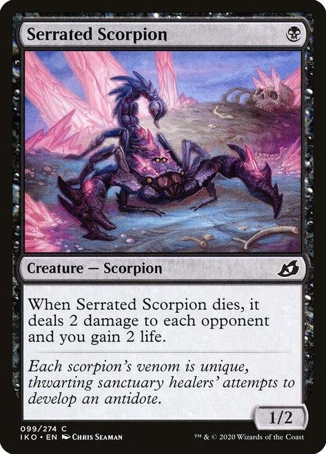 Serrated Scorpion -E-
