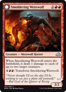 Smoldering Werewolf -E-