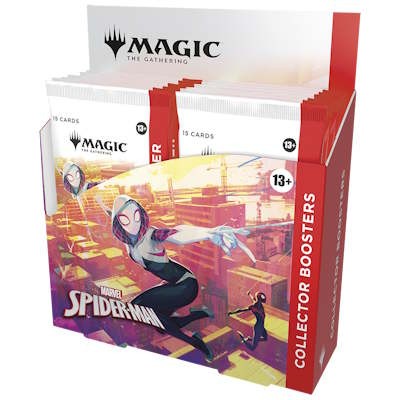 Spiderman Collector Booster Display -E-