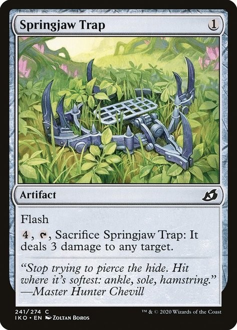 Springjaw Trap -E-