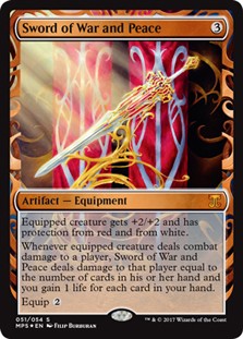 Sword of War and Peace Foil -E-