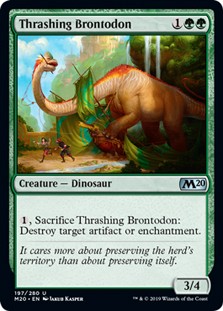 Thrashing Brontodon -E-