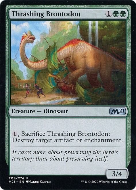 Thrashing Brontodon -E-