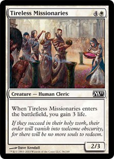 Tireless Missionaries -E-