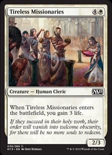Tireless Missionaries -E-