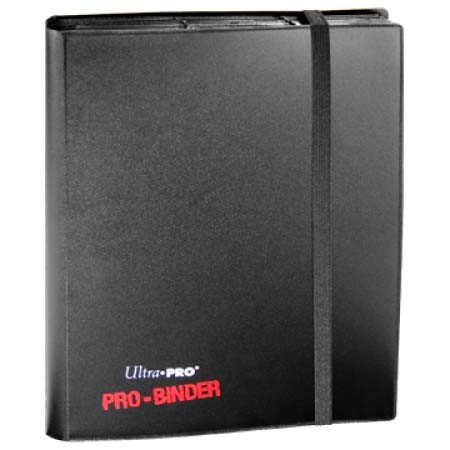 Ultra Pro 9-Pocket Black PRO-Binder Sammelordner Schwarz