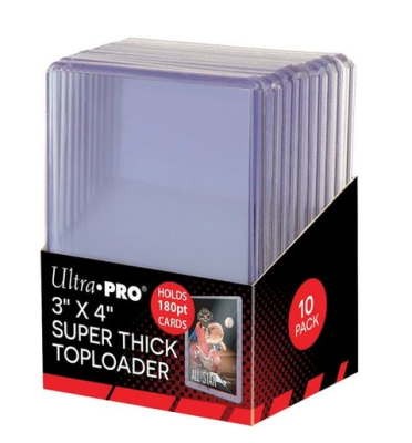 Ultra PRO Toploader Super Thick 3 x 4 inch​ - 120pt