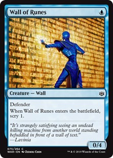 Wall of Runes -E-